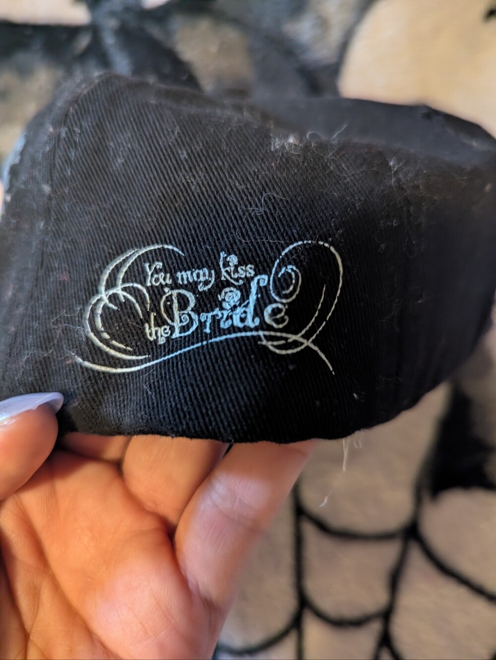 Classic Black Baseball Cap with Skull Graphic - Picture 5 of 10